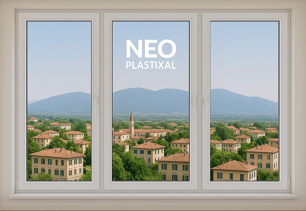 108 in X 48 in. uPVC-Triple Pane, Tilt & Turn, LowE-Glass +Screens +Nail Flange. Double Sash, New Construction or Replacement. Left/Right Handed, White-Black